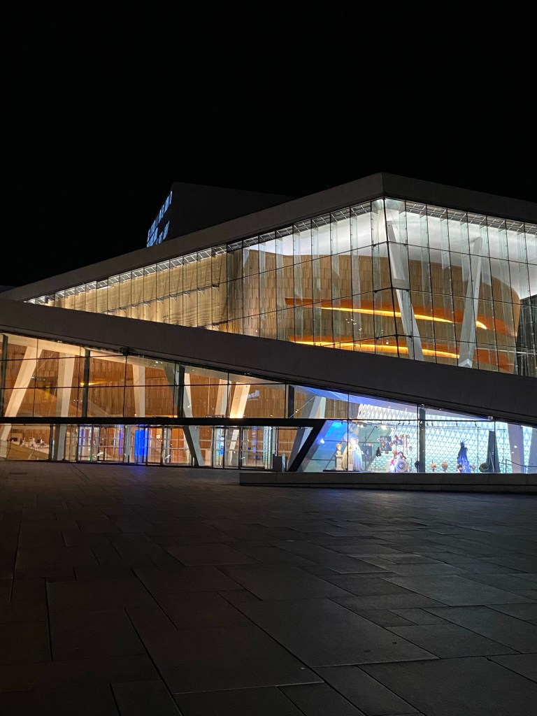 Aker brygge and the opera house